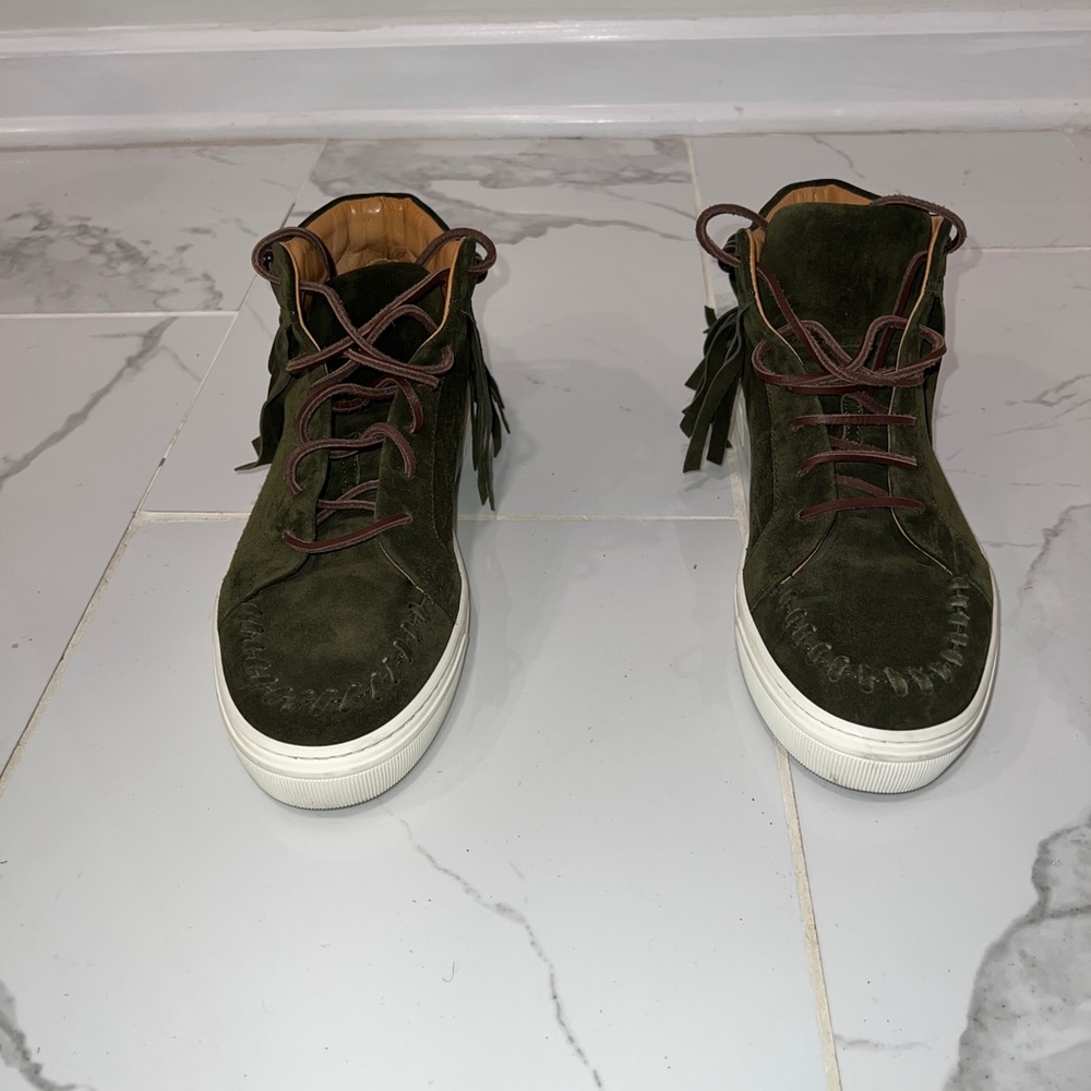 Louis Leeman Fringe High Top Sneaker size 42